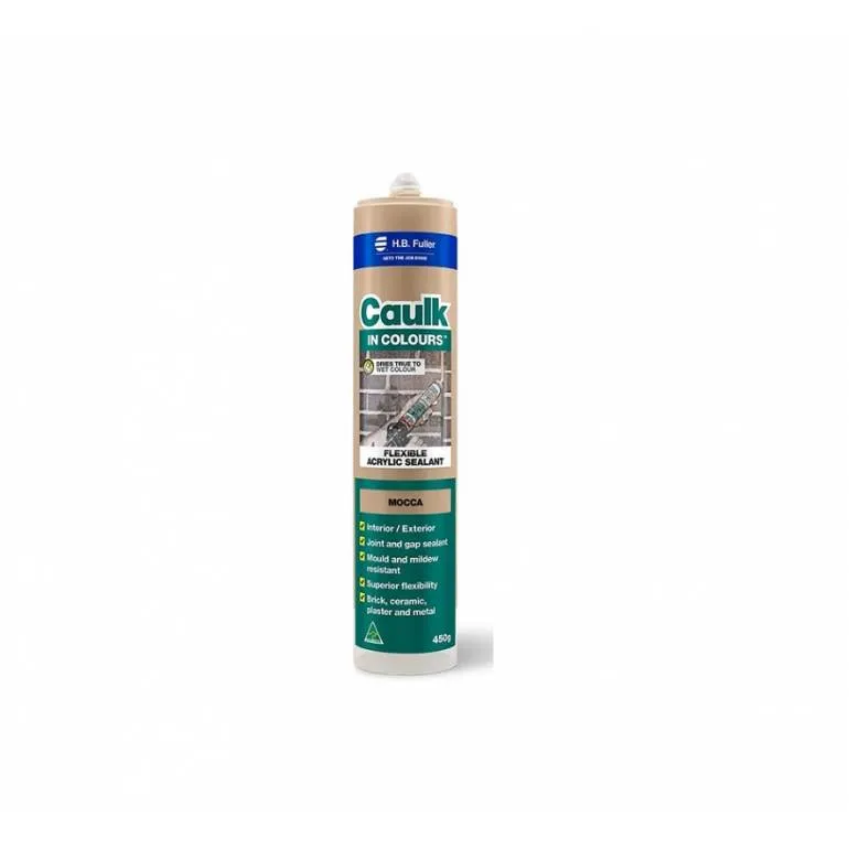 HB Fuller CAULK-IN-COLOURS Dries 'True To Wet' Colours Caulk (Available in 12 Colours)